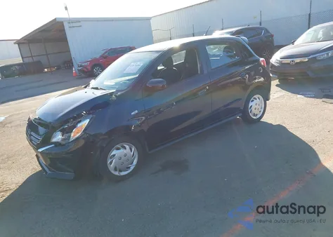 2022 Mitsubishi Mirage Es/Le z USA, uszkodzony, nr VIN ML32AUHJ5NH005359